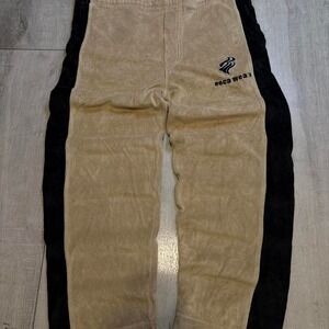Vintage Rocawear cream and black track pants Size L